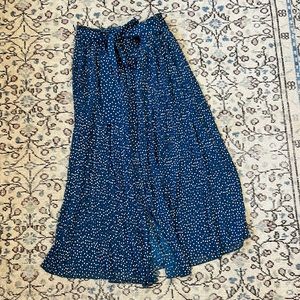 Zara Polka Dot Midi Skirt